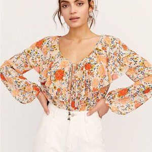 Free People Say It To Me Bodysuit XS